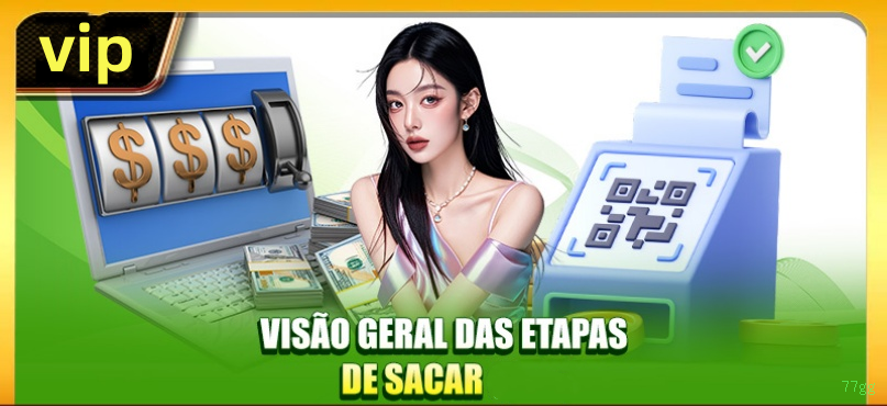 Ganhar e sacar na 77gg
